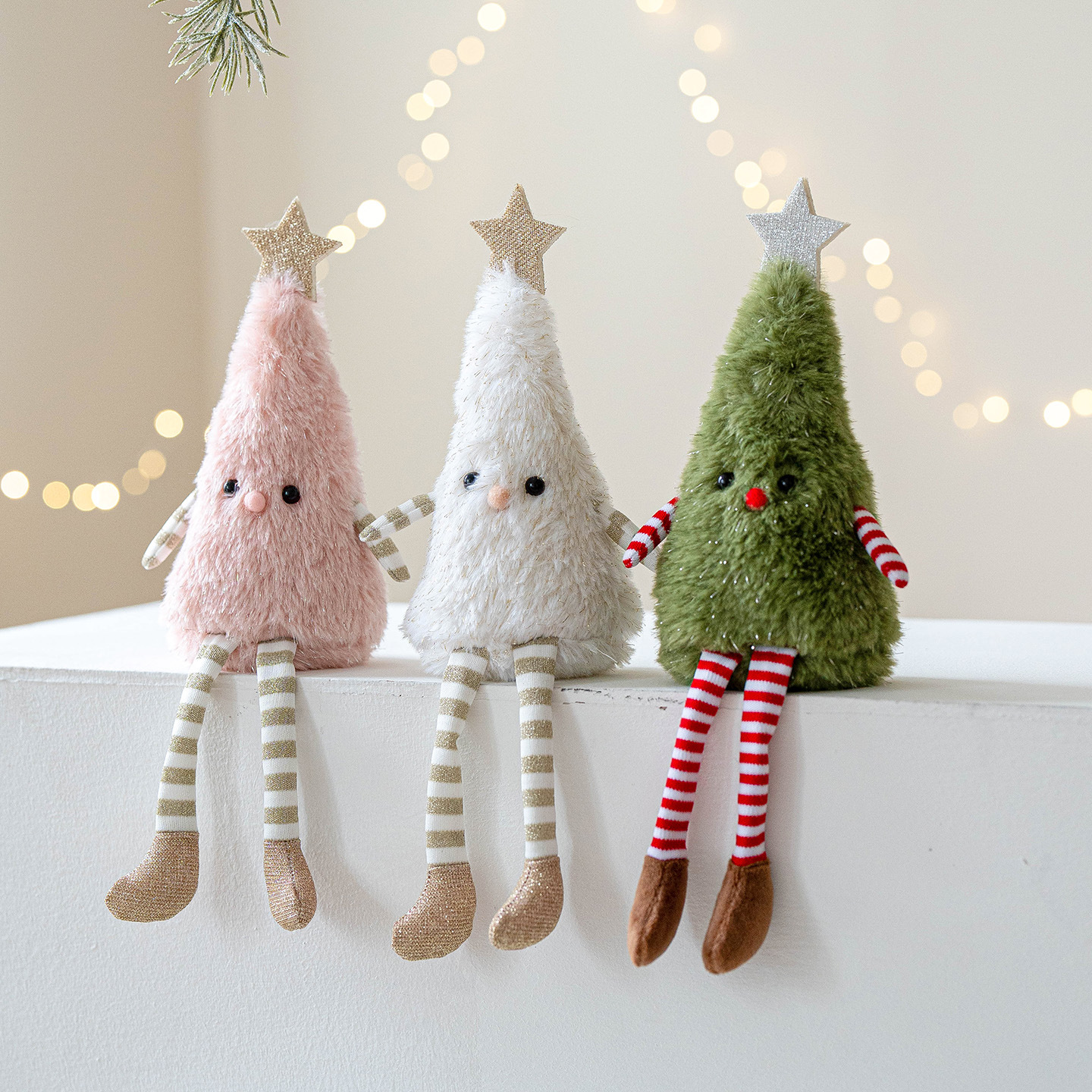 Home Xmas Decor Ideas - Christmas Plush Tree Doll Decor Cute