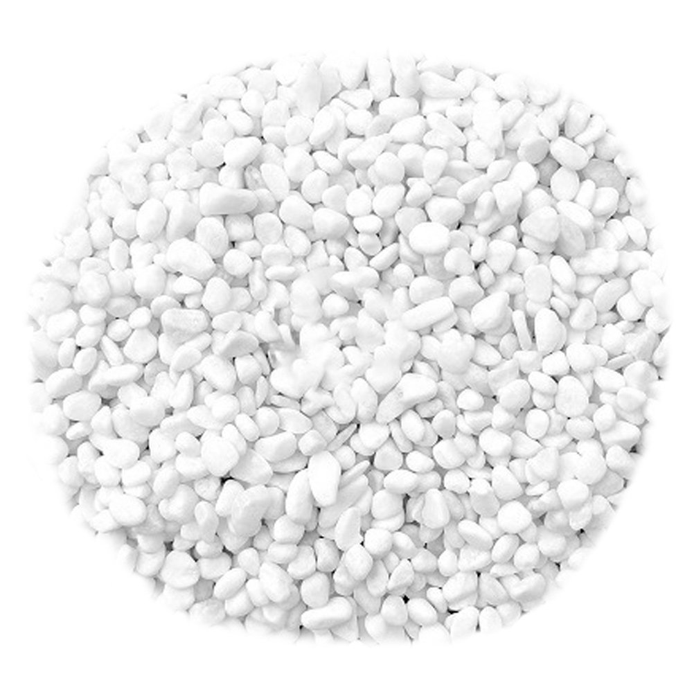 Succulent Planter Pot - 1Set White Decorative Stone Aquarium Gravel