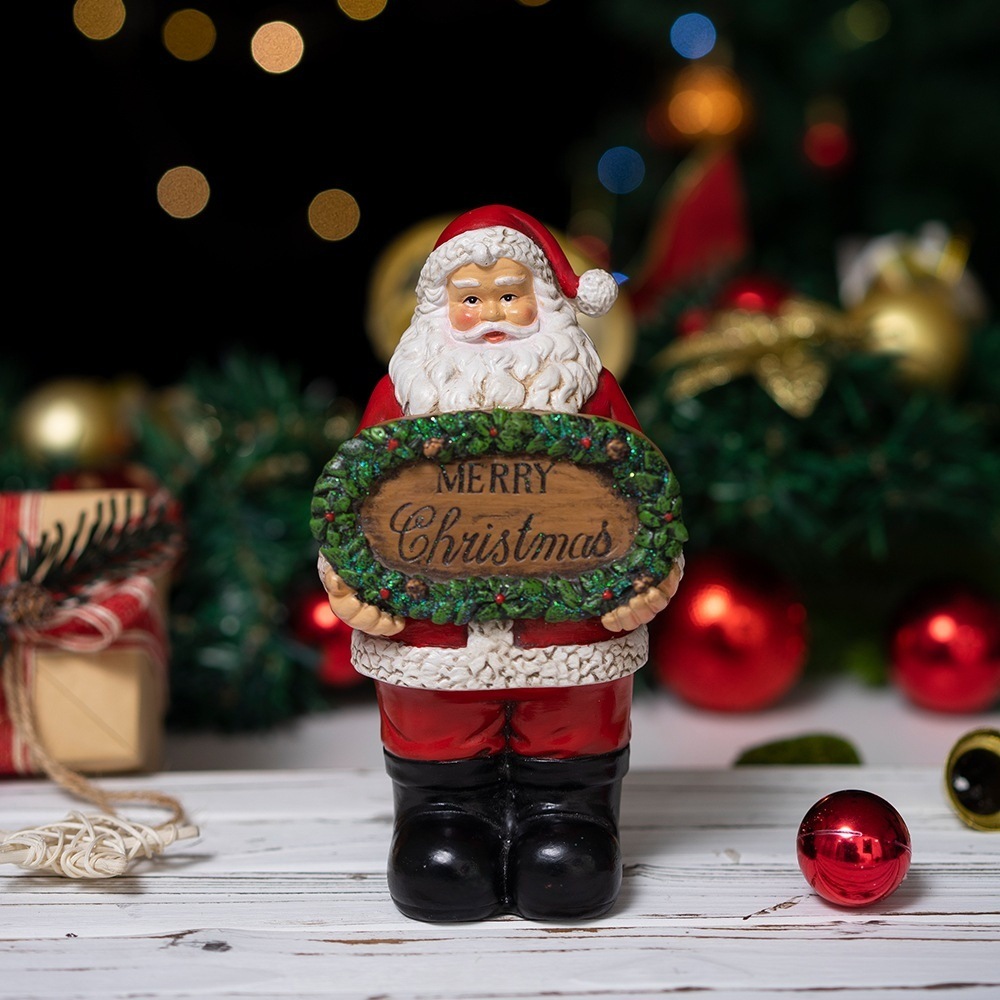 Santa Funny Christmas Decorati - Home Xmas Decor Ideas avaliação e preço