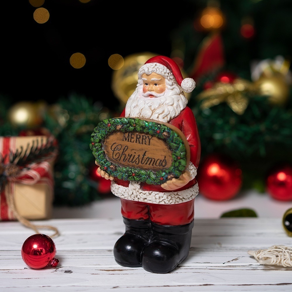 Santa Funny Christmas Decorati - Home Xmas Decor Ideas avaliação e preço