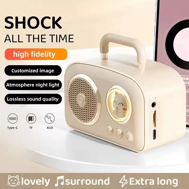 New Mini Retro Wireless Blueto - Home Decor Range avaliação e preço