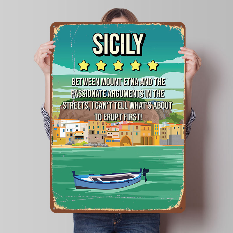 Sicily Funny Review Travel Pri - Review Home Decor avaliação e preço