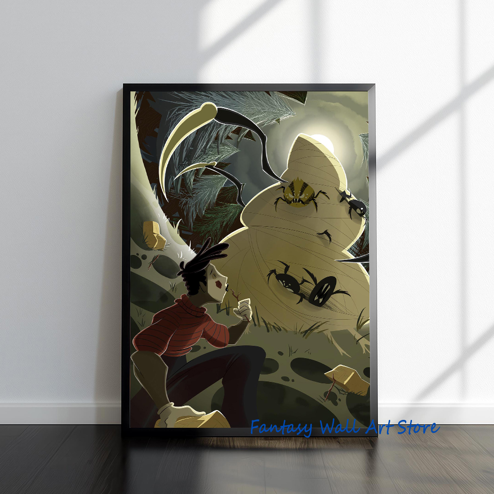 Don't Starve Gaming Poster Wil - Home Decor Mobile Game avaliação e preço
