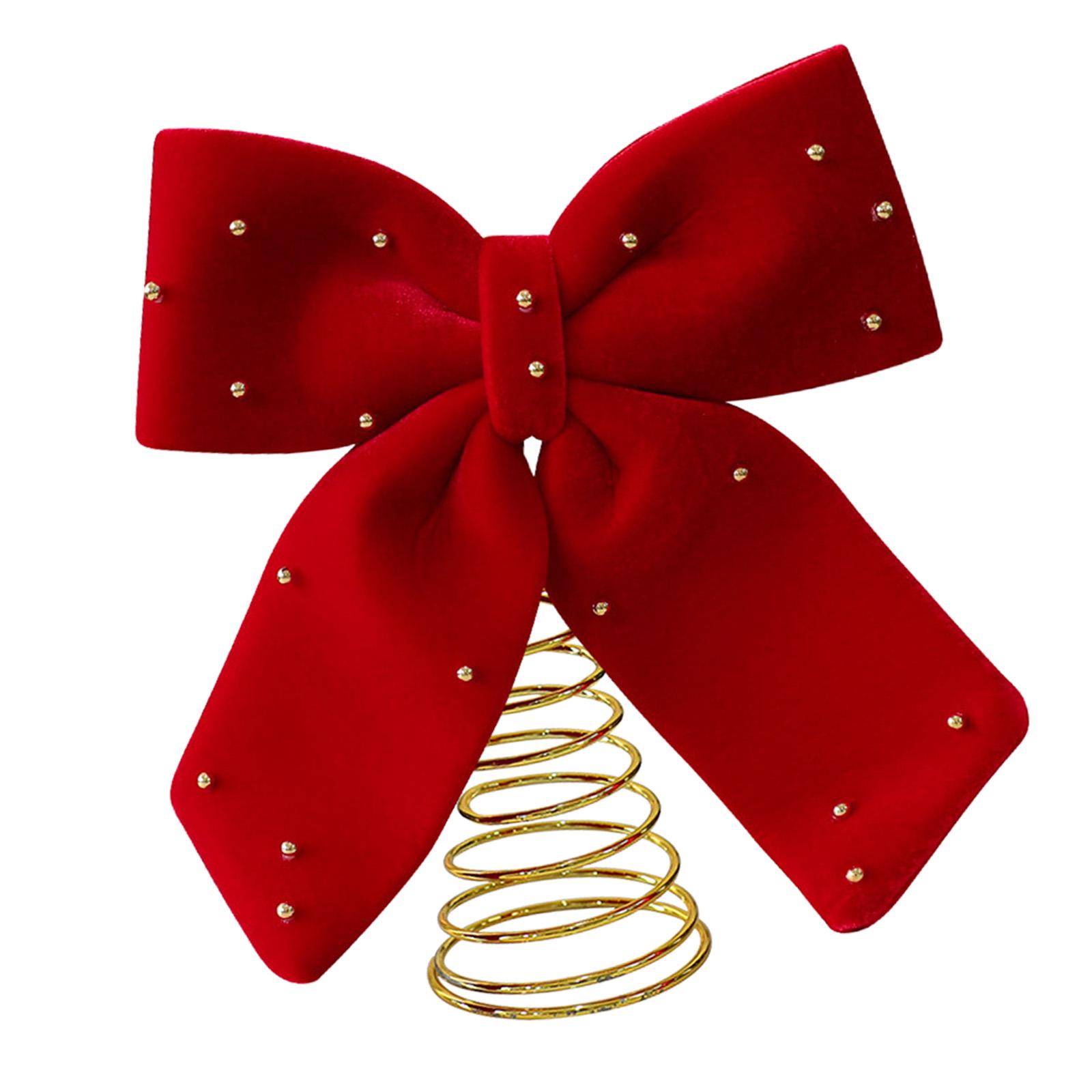 Elegant Red Bowknot Christmas  - Home Xmas Decor Ideas avaliação e preço
