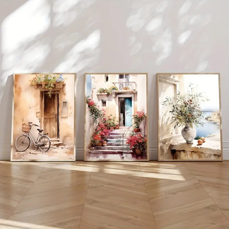 3Pcs/Set Modern Geometric Land - Home Decor Vase avaliação e preço