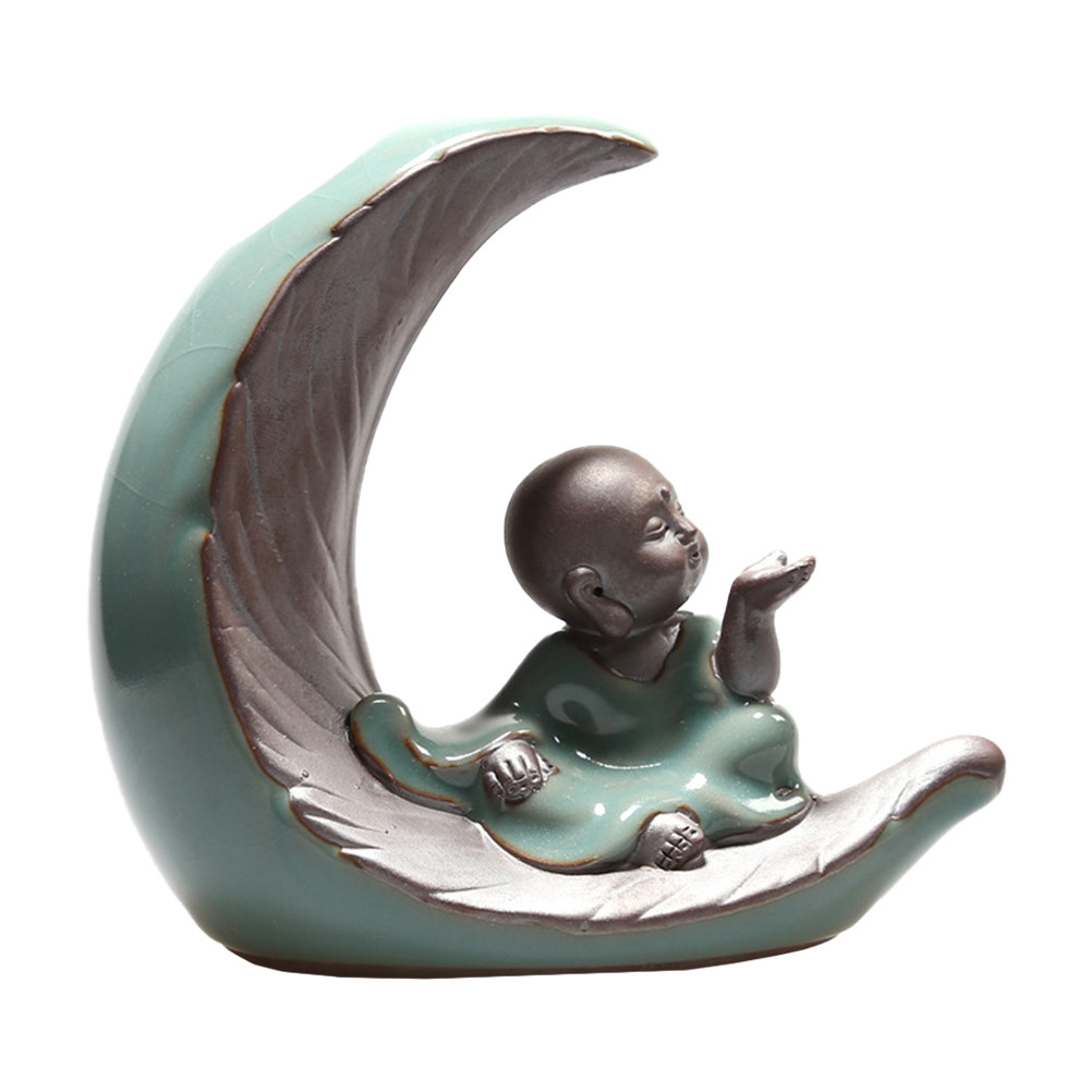 1Pcs Ceramic Monk Vase Zen Sty - Home Decor Vase avaliação e preço