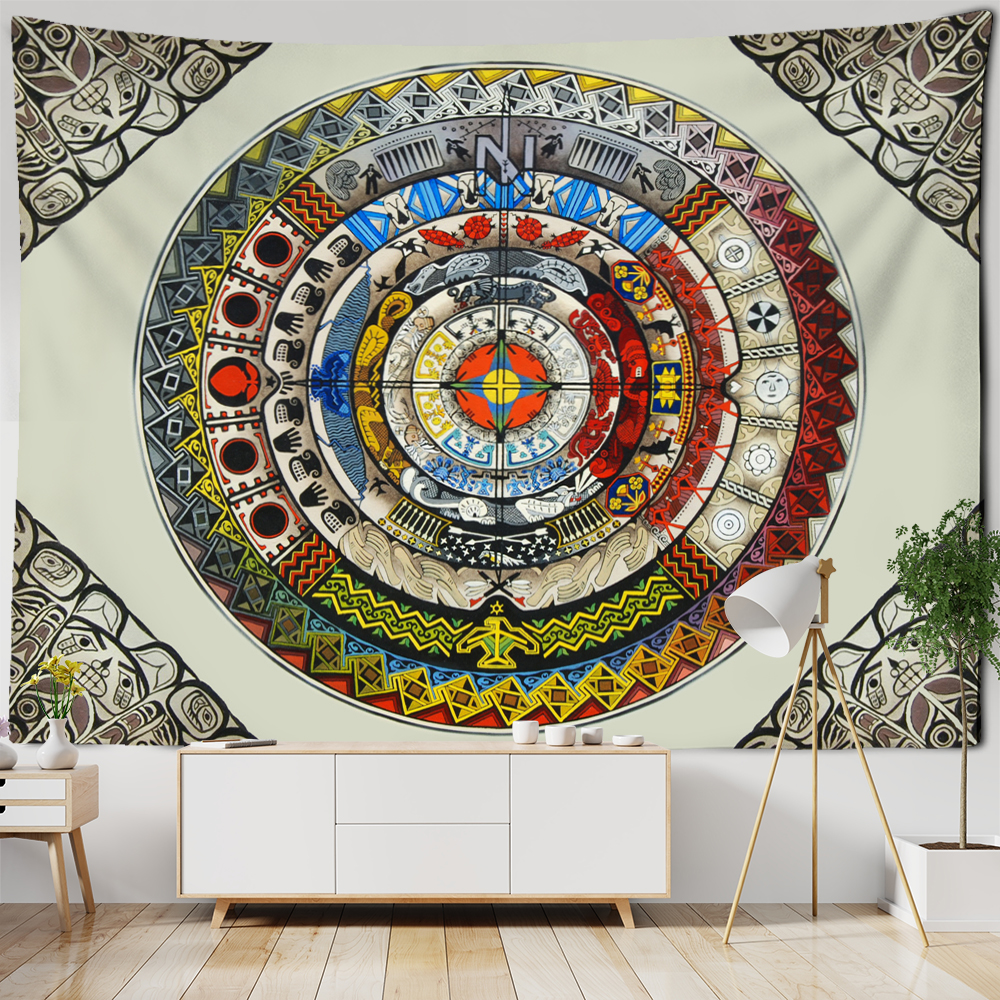 Mandala Tarot Tapestry Wall Ha - Home Decor Hippie avaliação e preço