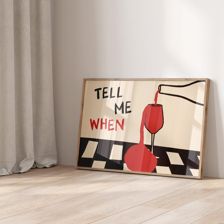 Vintage Tell Me When Drink Can - Home Decor Design Interior avaliação e preço