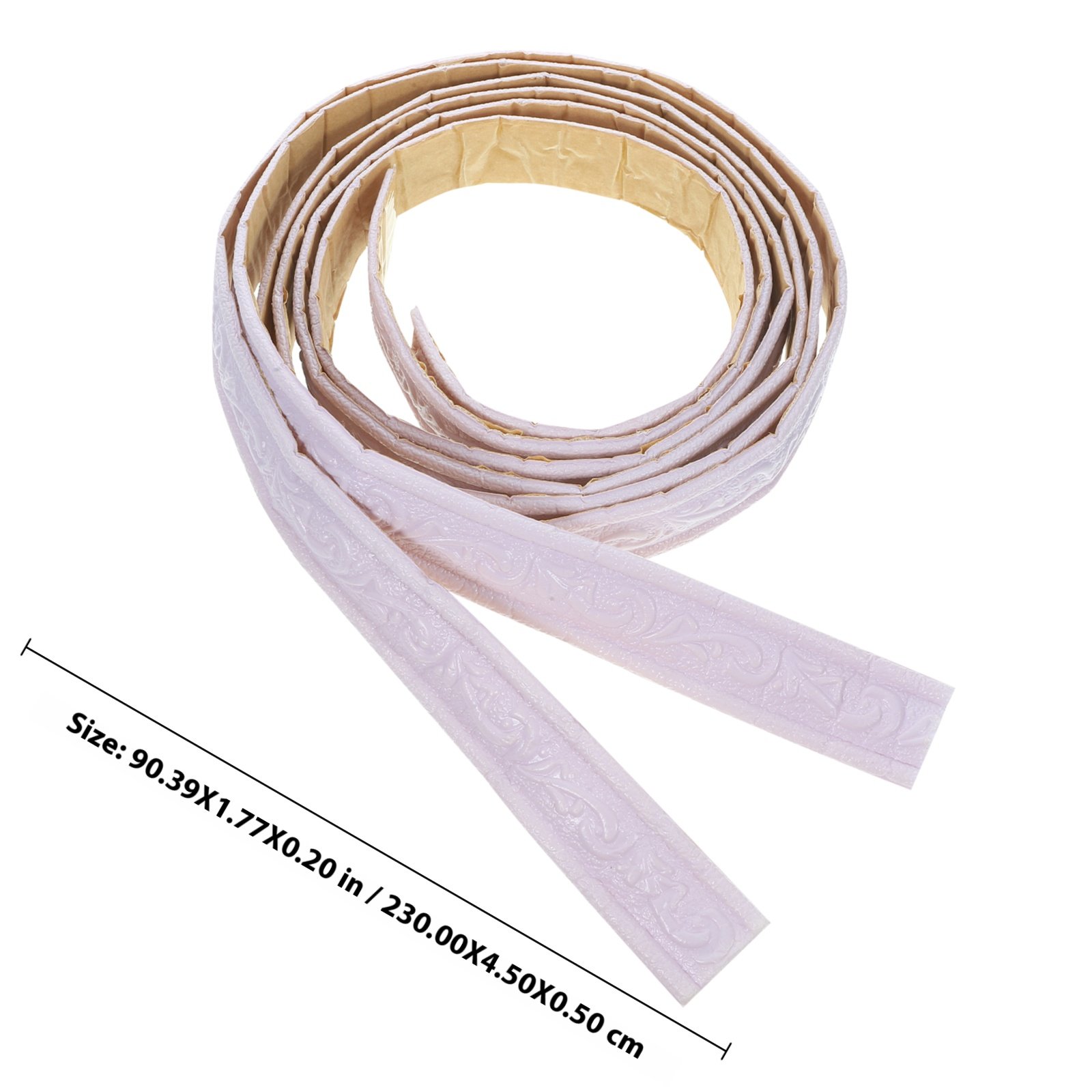 2 Rolls Molding Trim 4.5cm Sel - Home Decor Wall Molding avaliação e preço