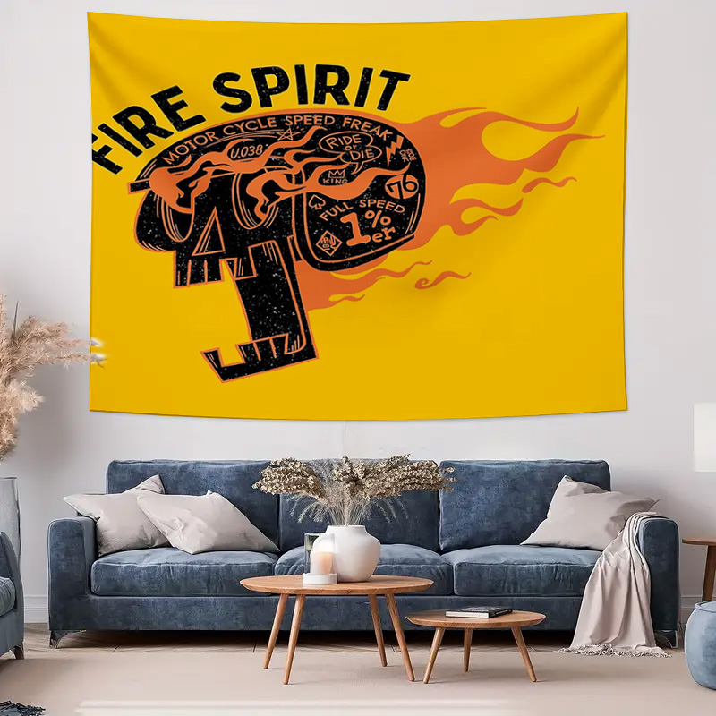 Vintage Motorcycle Wall Tapest - Home Decor Hippie avaliação e preço