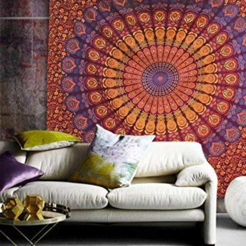 Hippie Mandala Tapestrys India - Home Decor Hippie avaliação e preço