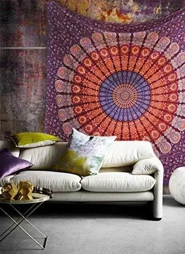 Hippie Mandala Tapestrys India - Home Decor Hippie avaliação e preço
