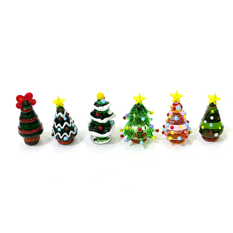 Custom Cute Murano Glass Chris - Home Xmas Decor Ideas avaliação e preço