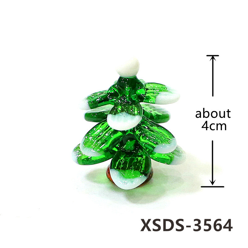Custom Cute Murano Glass Chris - Home Xmas Decor Ideas avaliação e preço