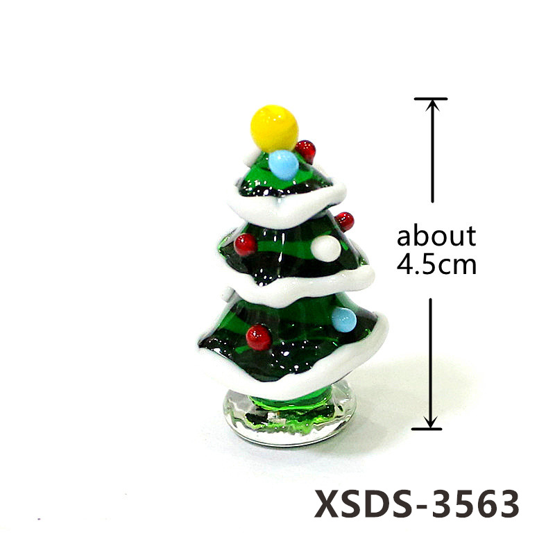 Custom Cute Murano Glass Chris - Home Xmas Decor Ideas avaliação e preço