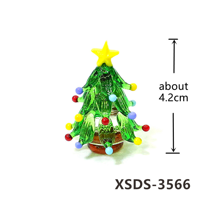 Custom Cute Murano Glass Chris - Home Xmas Decor Ideas avaliação e preço