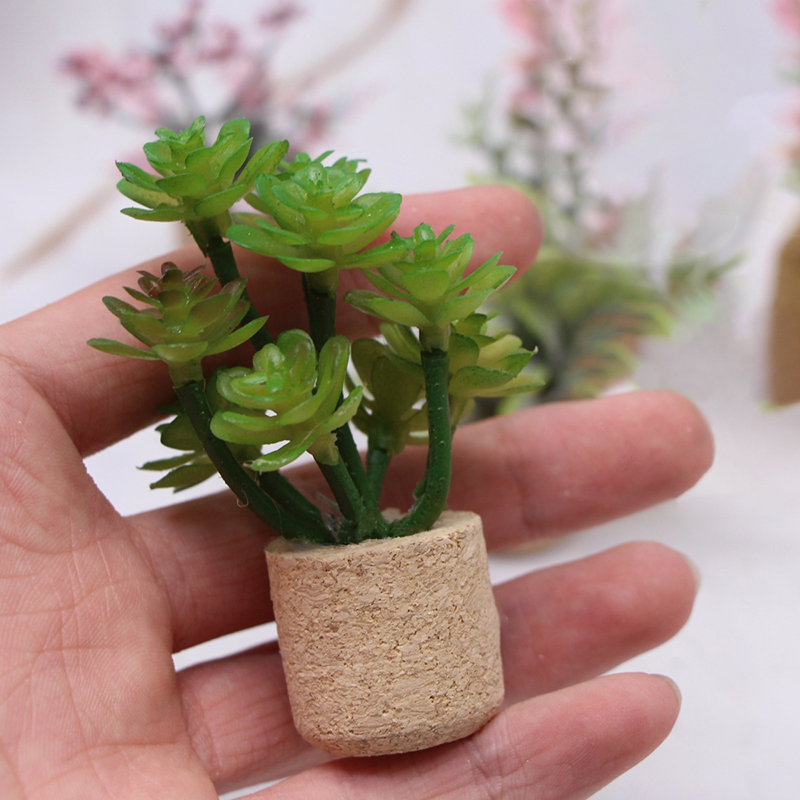 1:12 Dollhouse Simulation Flow - Home Decor Vase avaliação e preço