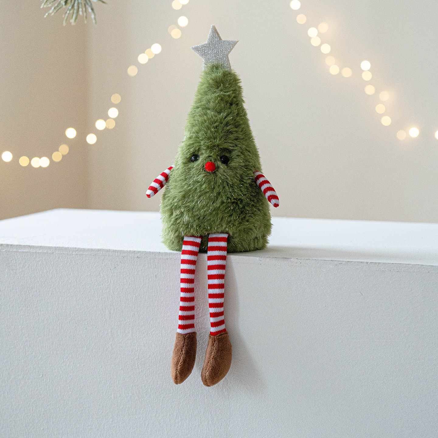 Christmas Plush Tree Doll Deco - Home Xmas Decor Ideas avaliação e preço