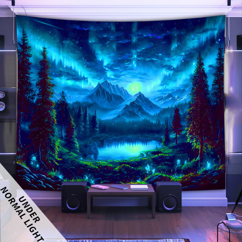 VIKAMA Starry Sky Mountain Ran - Home Decor Range avaliação e preço