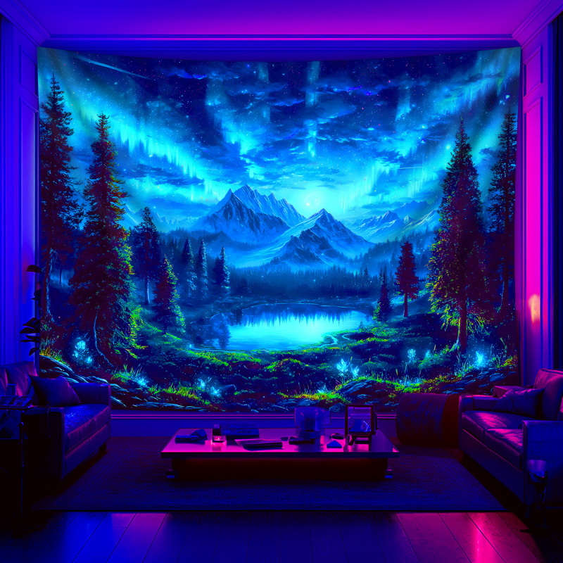 VIKAMA Starry Sky Mountain Ran - Home Decor Range avaliação e preço