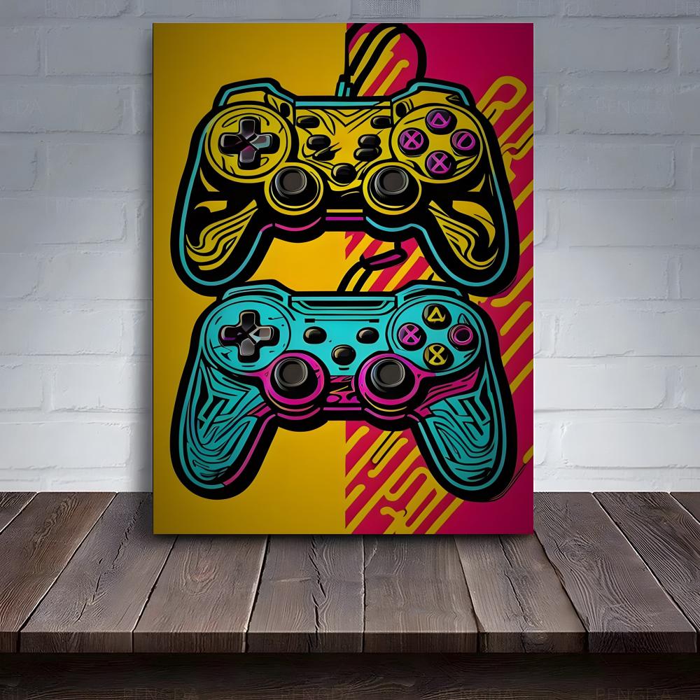 Retro Mobile Game Poster PC Ho - Home Decor Mobile Game avaliação e preço