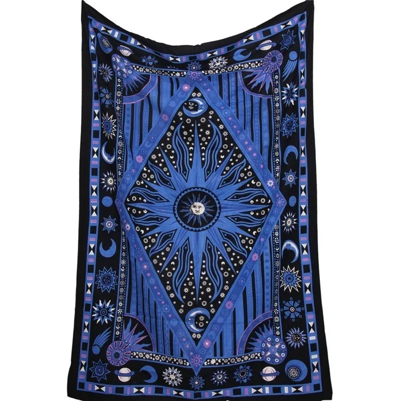 Indian Tarot Divination Mandal - Home Decor Hippie avaliação e preço