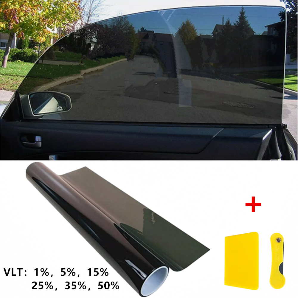 Window Tint Film UV Heat Refle - Home Decor Window Blinds avaliação e preço