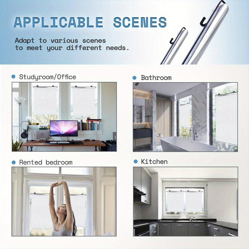 Roller Window Blinds Shades Cu - Home Decor Window Blinds avaliação e preço