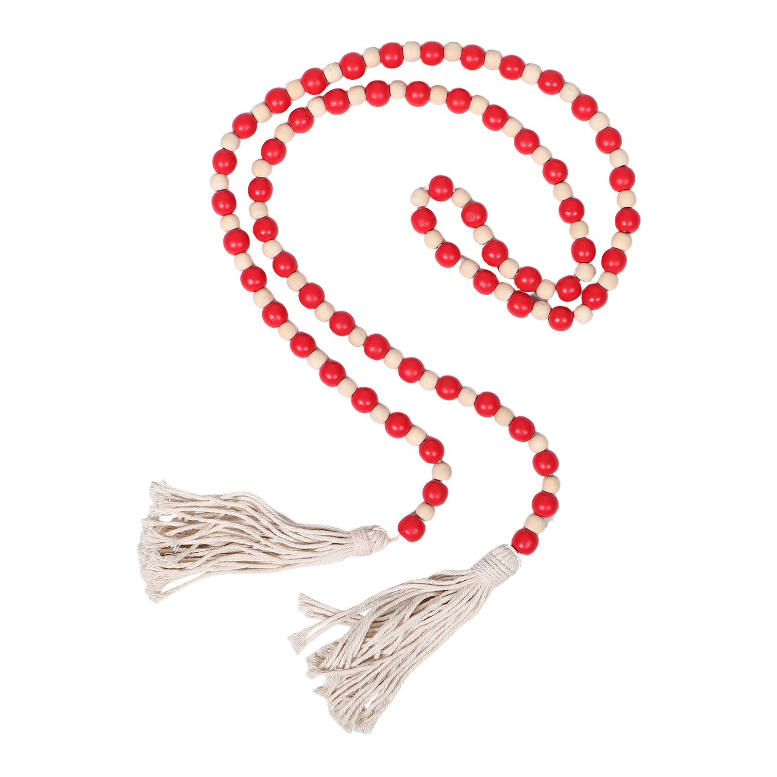 Wooden Bead String Hanging Pen - Home Xmas Decor Ideas avaliação e preço