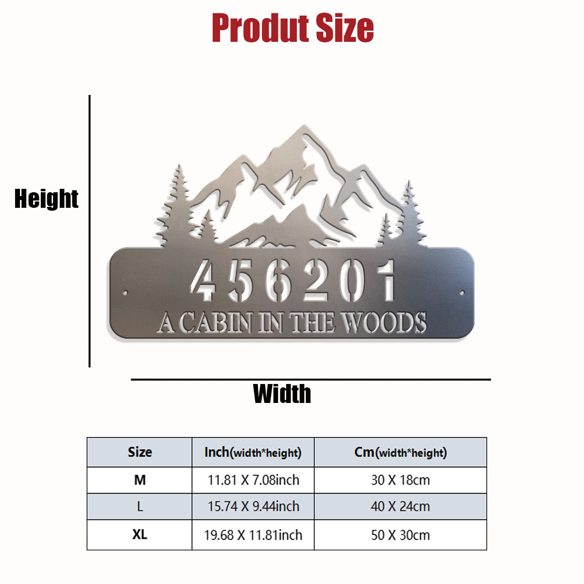 Custom mountain range Metal Wa - Home Decor Range avaliação e preço
