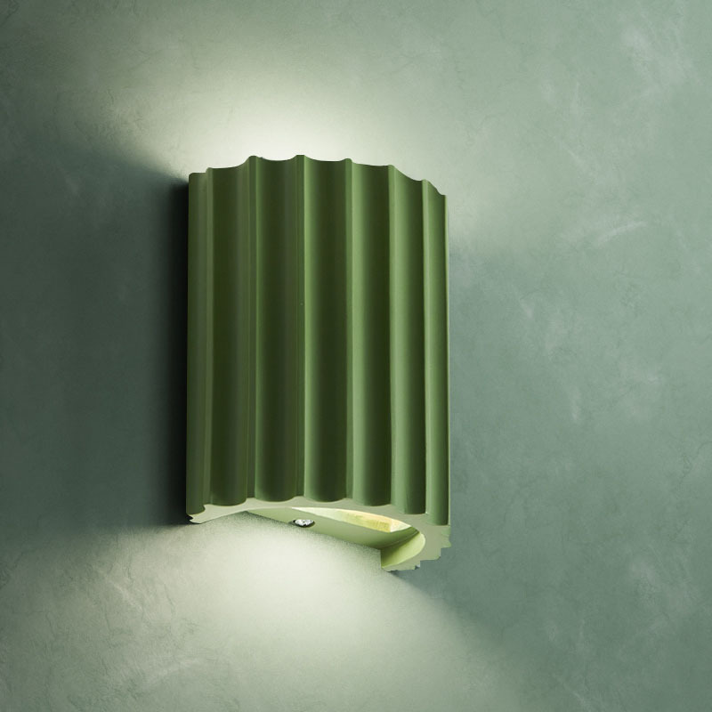 Modern Wall Lamp LED Macaron R - Home Decor Wall Molding avaliação e preço