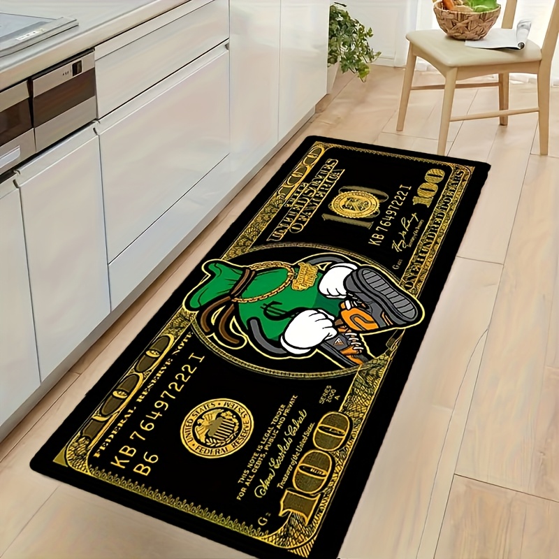$100 Bill Pattern Area Rug,Sof - Home Xmas Decor Ideas avaliação e preço