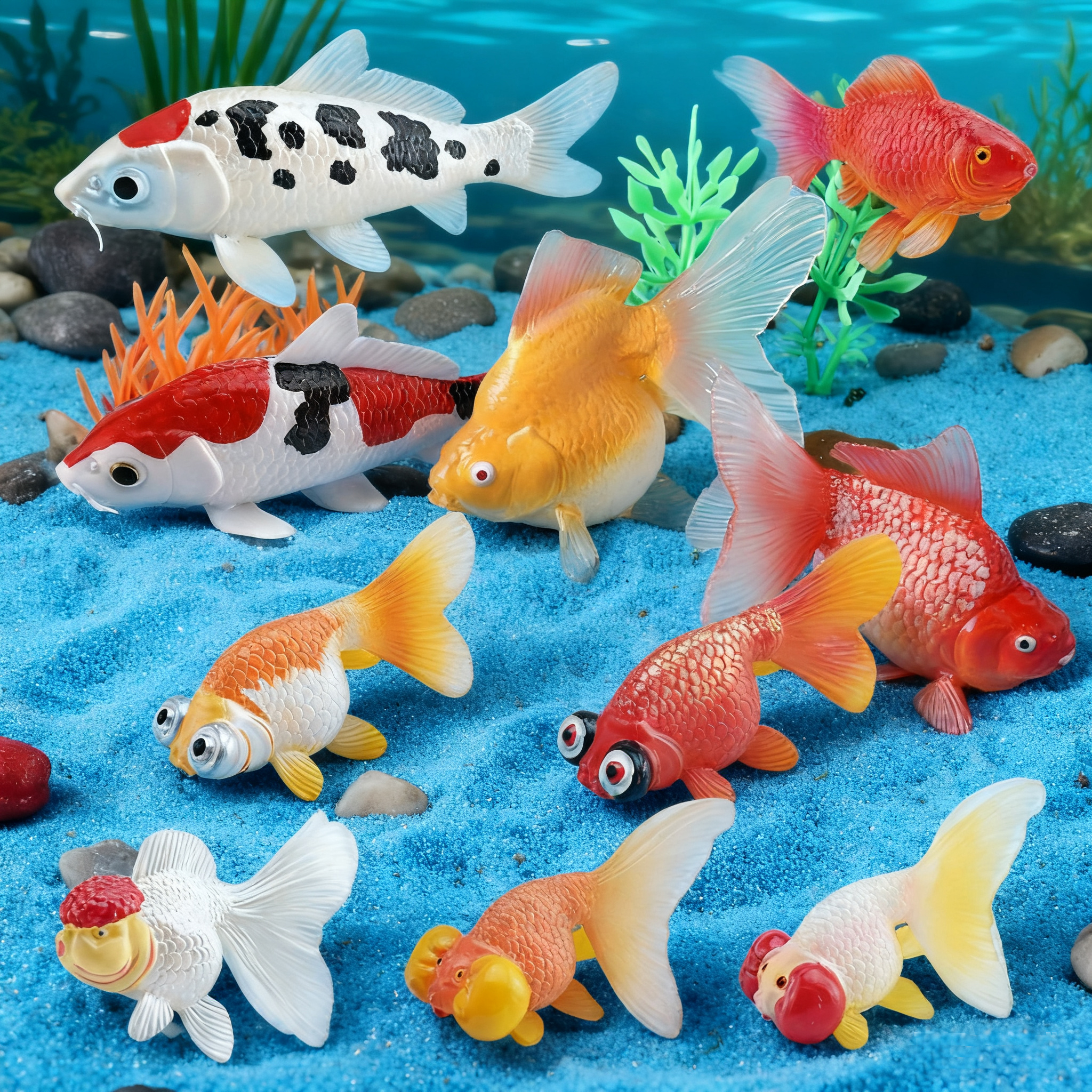 Colorful Lifelike Plastic Gold - Review Home Decor avaliação e preço