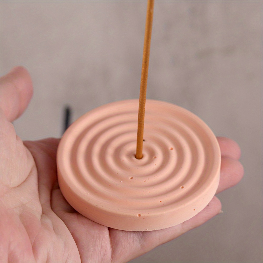 1 Silicone Incense Tray Mold,  - Home Decor Handicraft avaliação e preço