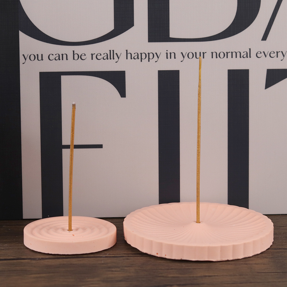 1 Silicone Incense Tray Mold,  - Home Decor Handicraft avaliação e preço