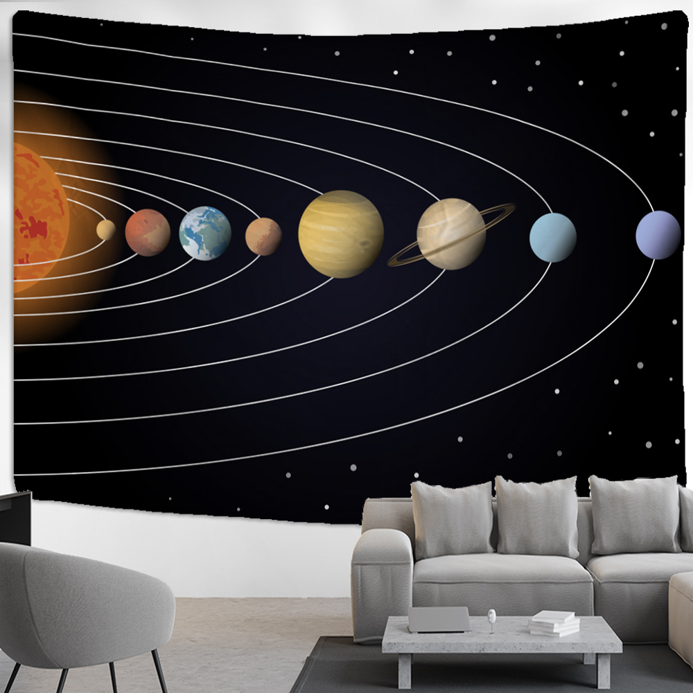 Astronaut Planet Tapestry Wall - Home Decor Hippie avaliação e preço