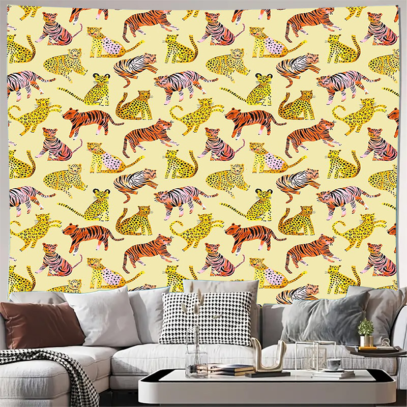 Tiger Wall Tapestry Jungle Ani - Home Decor Hippie avaliação e preço