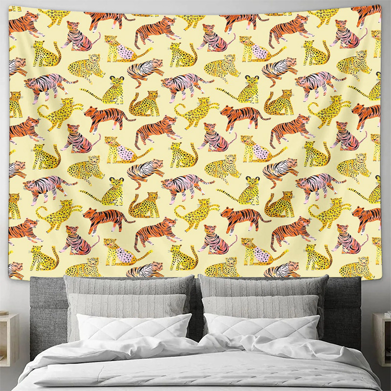 Tiger Wall Tapestry Jungle Ani - Home Decor Hippie avaliação e preço
