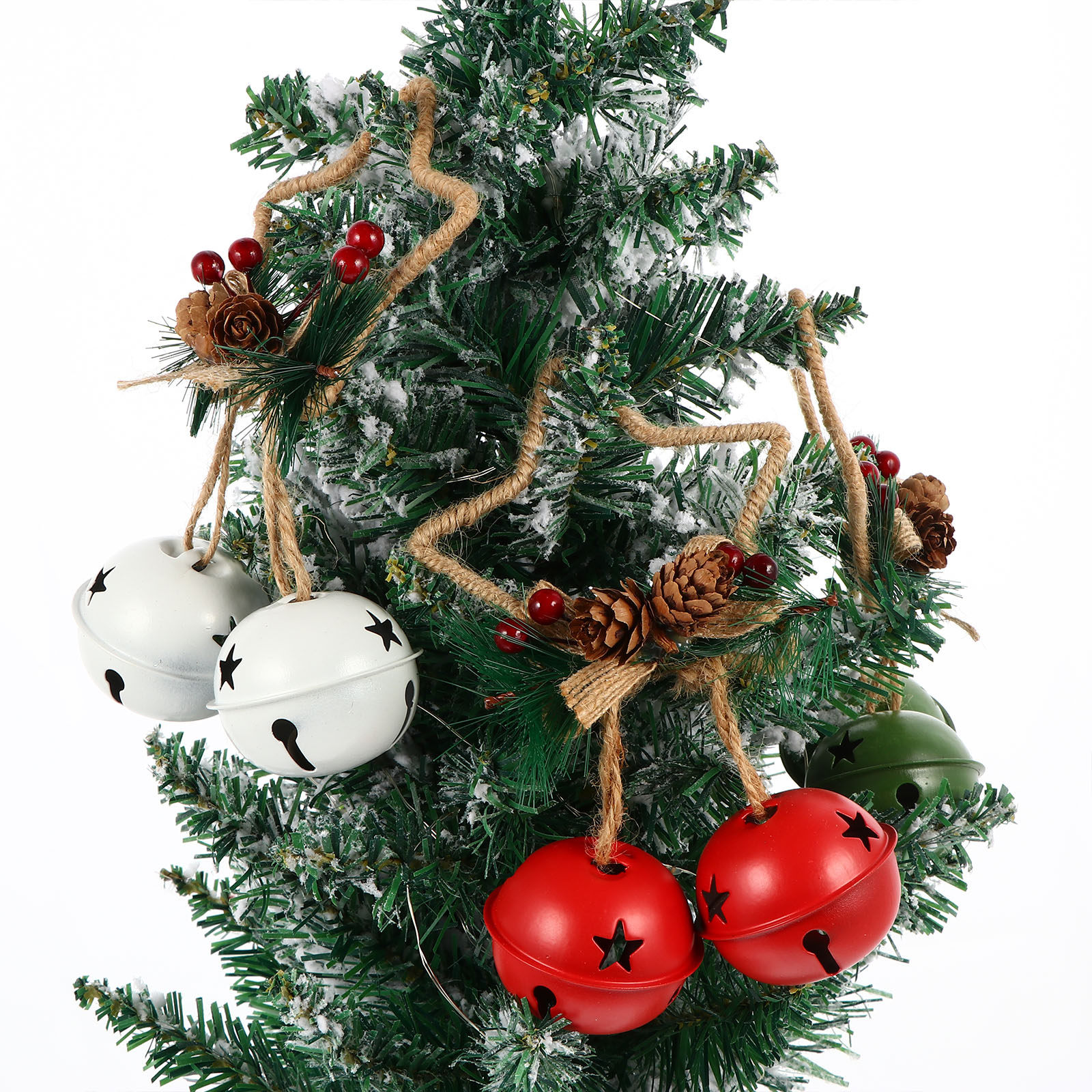 2Pcs Five-Pointed Star Christm - Home Xmas Decor Ideas avaliação e preço
