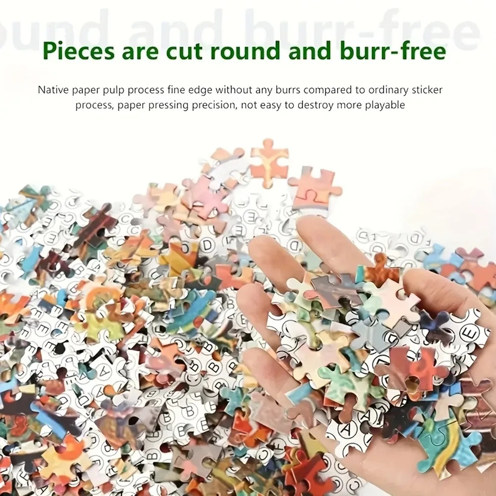 500/1000/1200/2000PCS Puzzle T - Home Decor Under 500 avaliação e preço