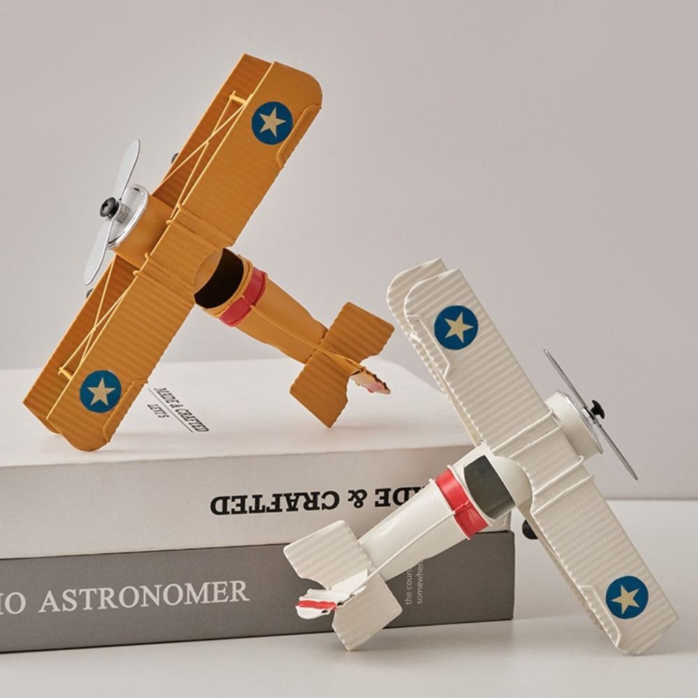Retro Iron Vintage Airplane Mo - Home Decor Handicraft avaliação e preço