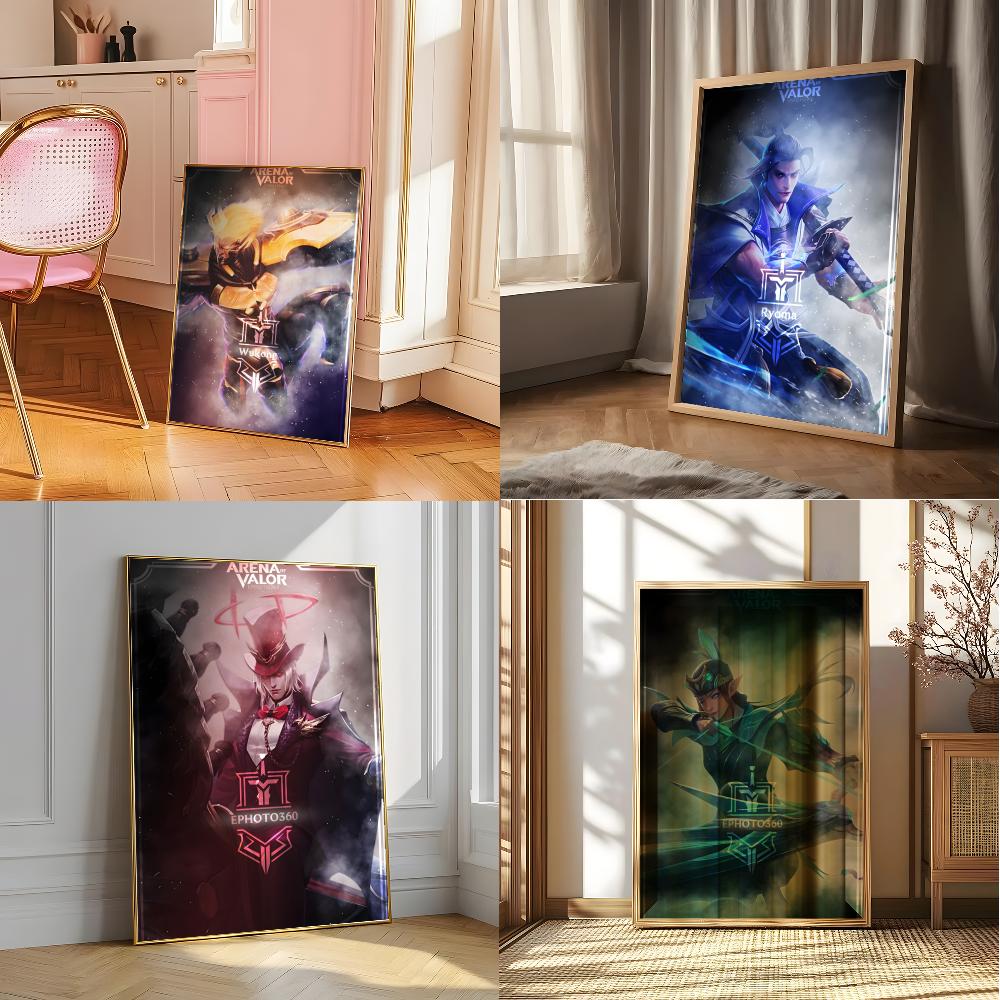 Poster Art painting with print - Home Decor Mobile Game avaliação e preço