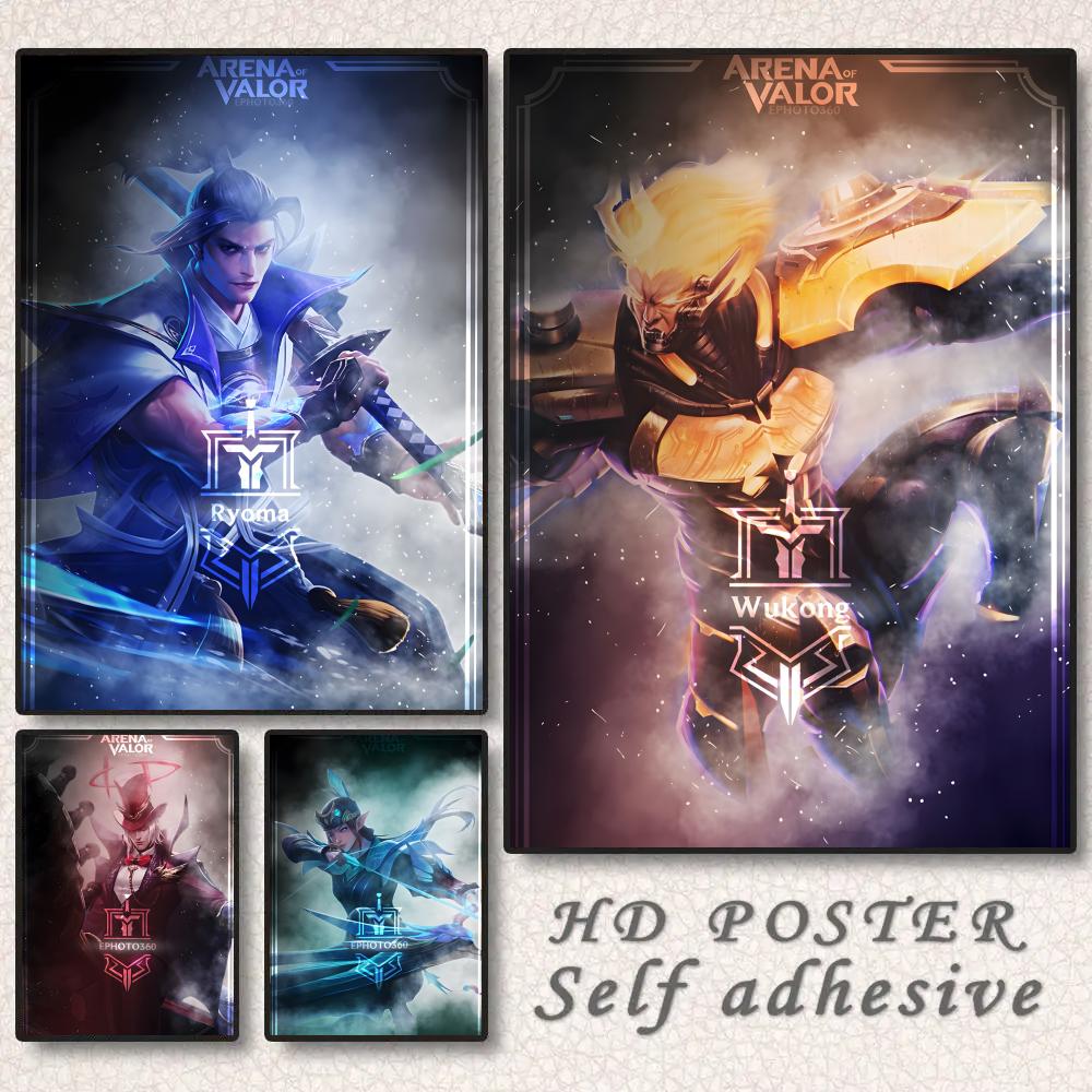Poster Art painting with print - Home Decor Mobile Game avaliação e preço