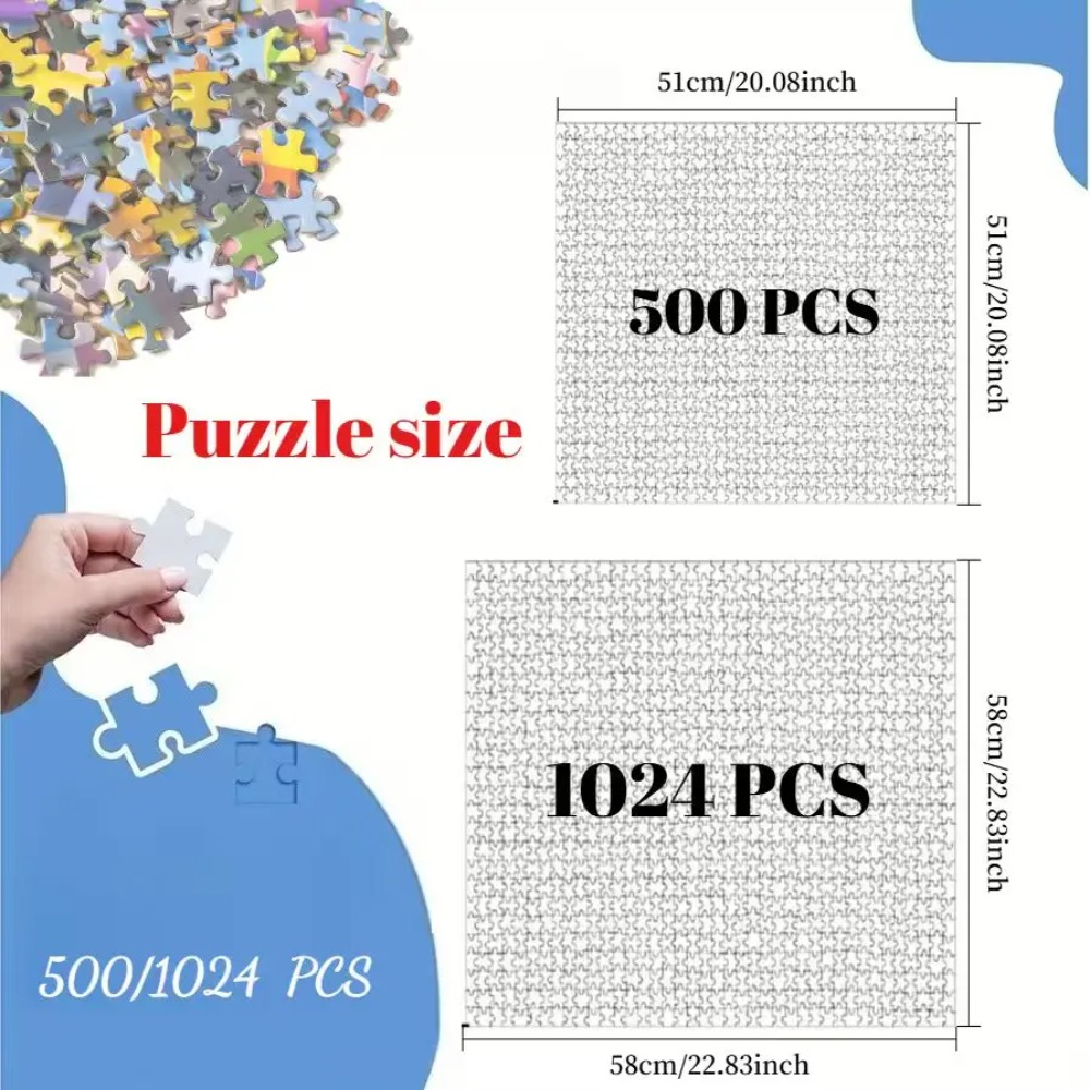 500/1024PCS Jigsaw Puzzle Unde - Home Decor Under 500 avaliação e preço