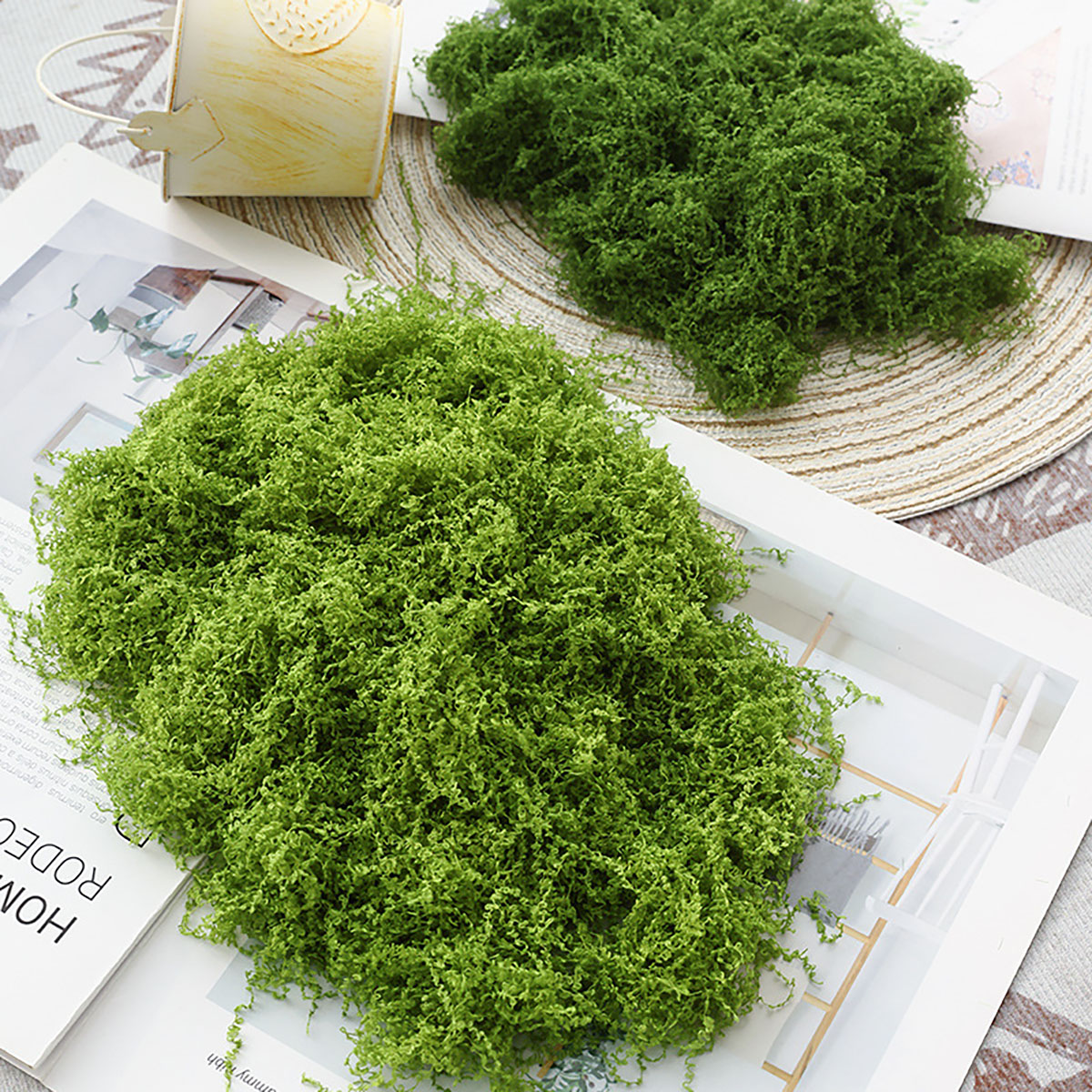 about 20g Artificial Green Pla - Home Decor Handicraft avaliação e preço