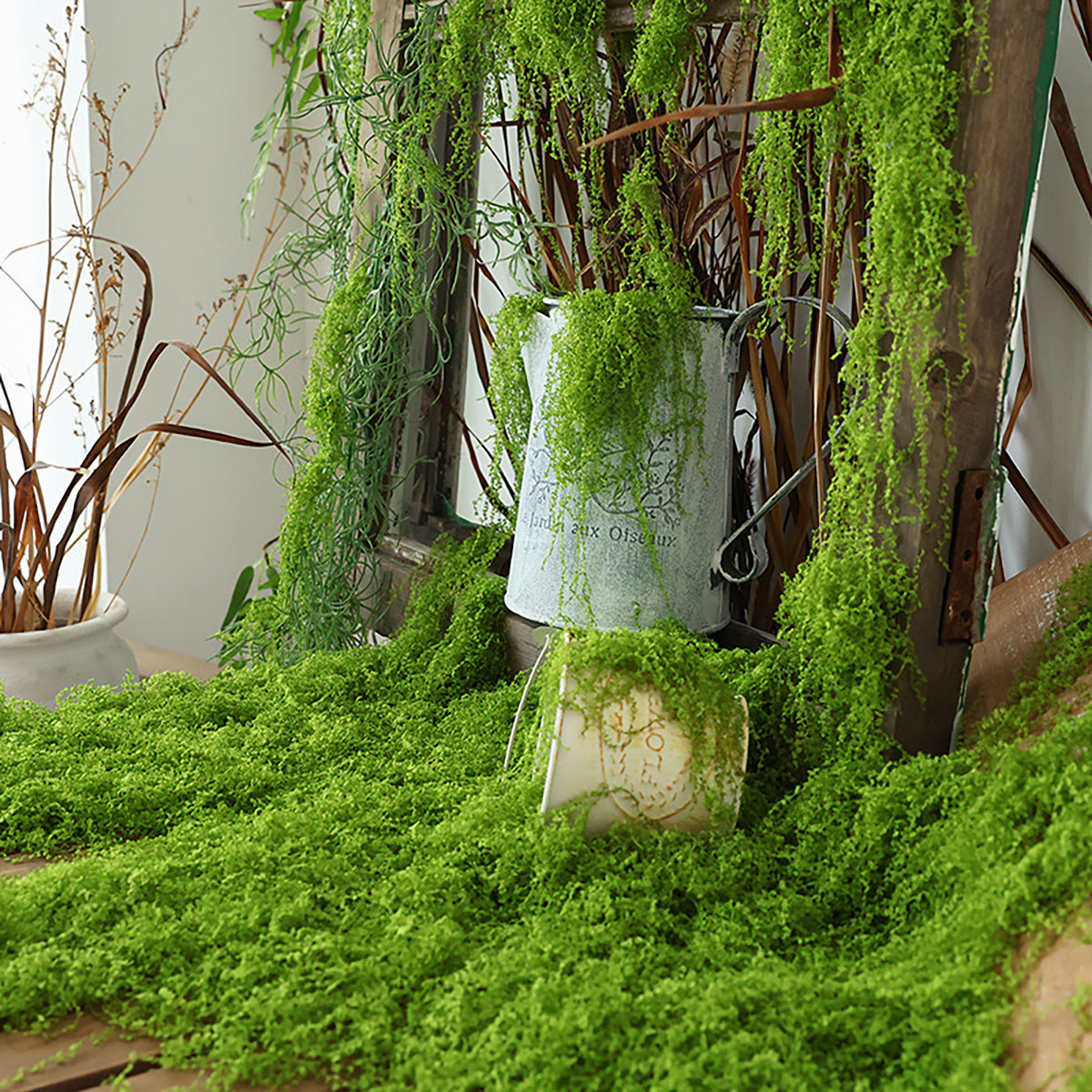 about 20g Artificial Green Pla - Home Decor Handicraft avaliação e preço