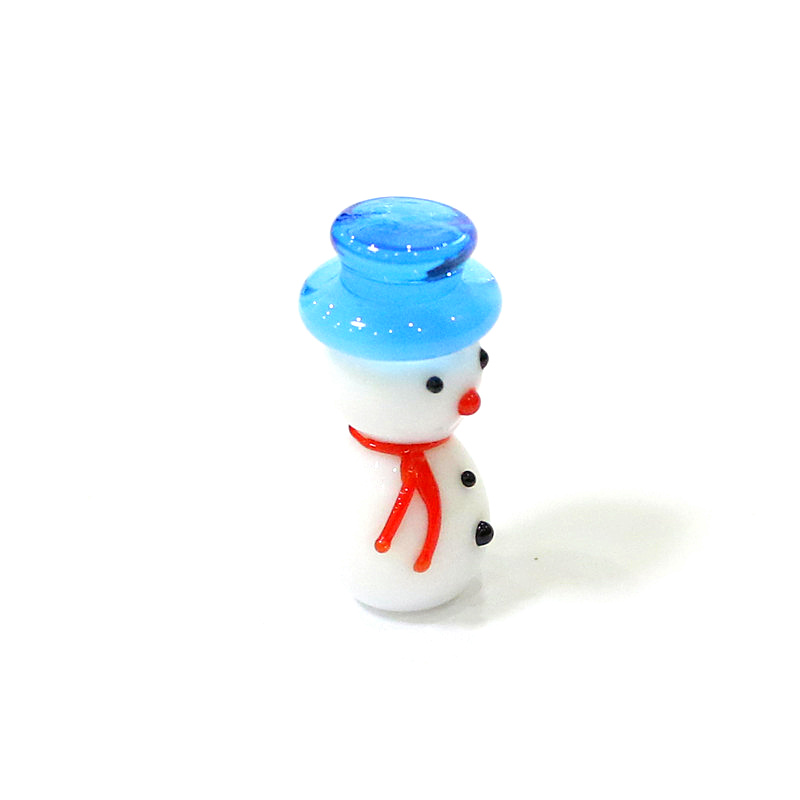 Mini Cute Glass Snowman Christ - Home Xmas Decor Ideas avaliação e preço