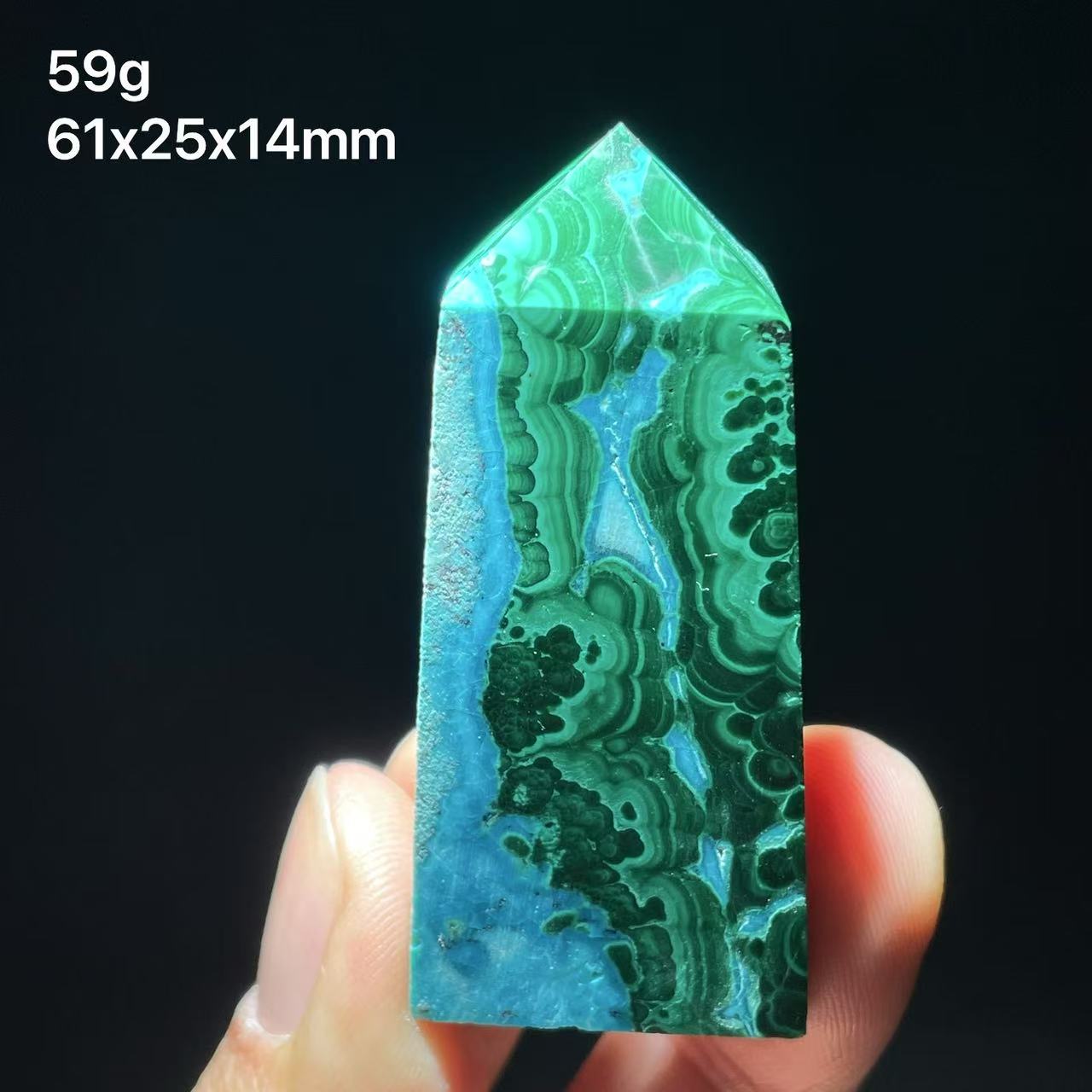 100% natural malachite Silicon - Home Decor Zambia avaliação e preço