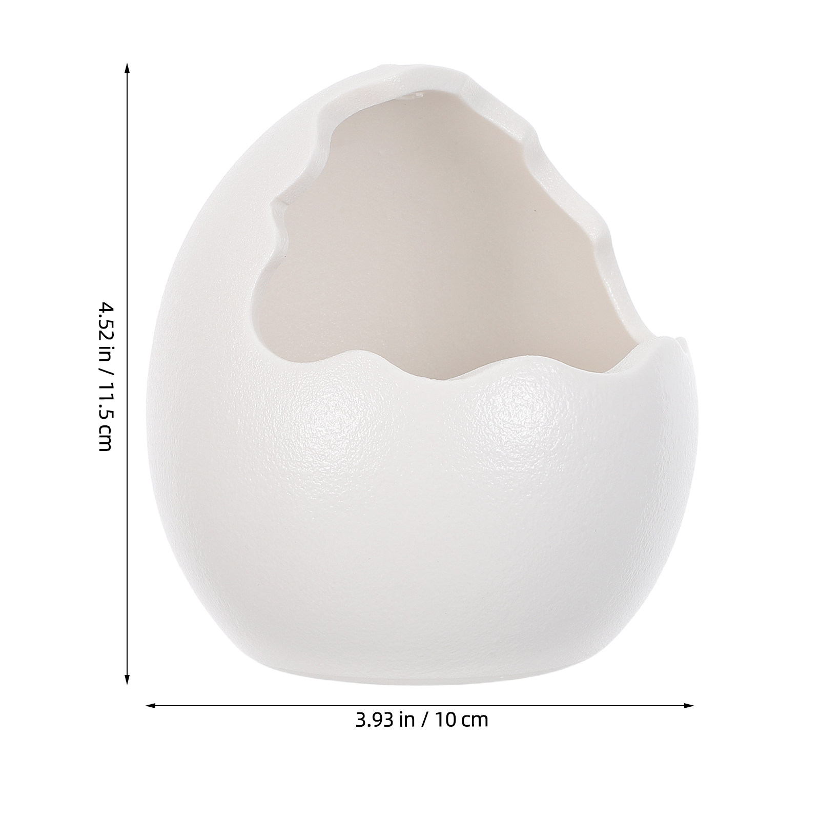 Cute Cracked Egg Ceramic Plant - Succulent Planter Pot avaliação e preço