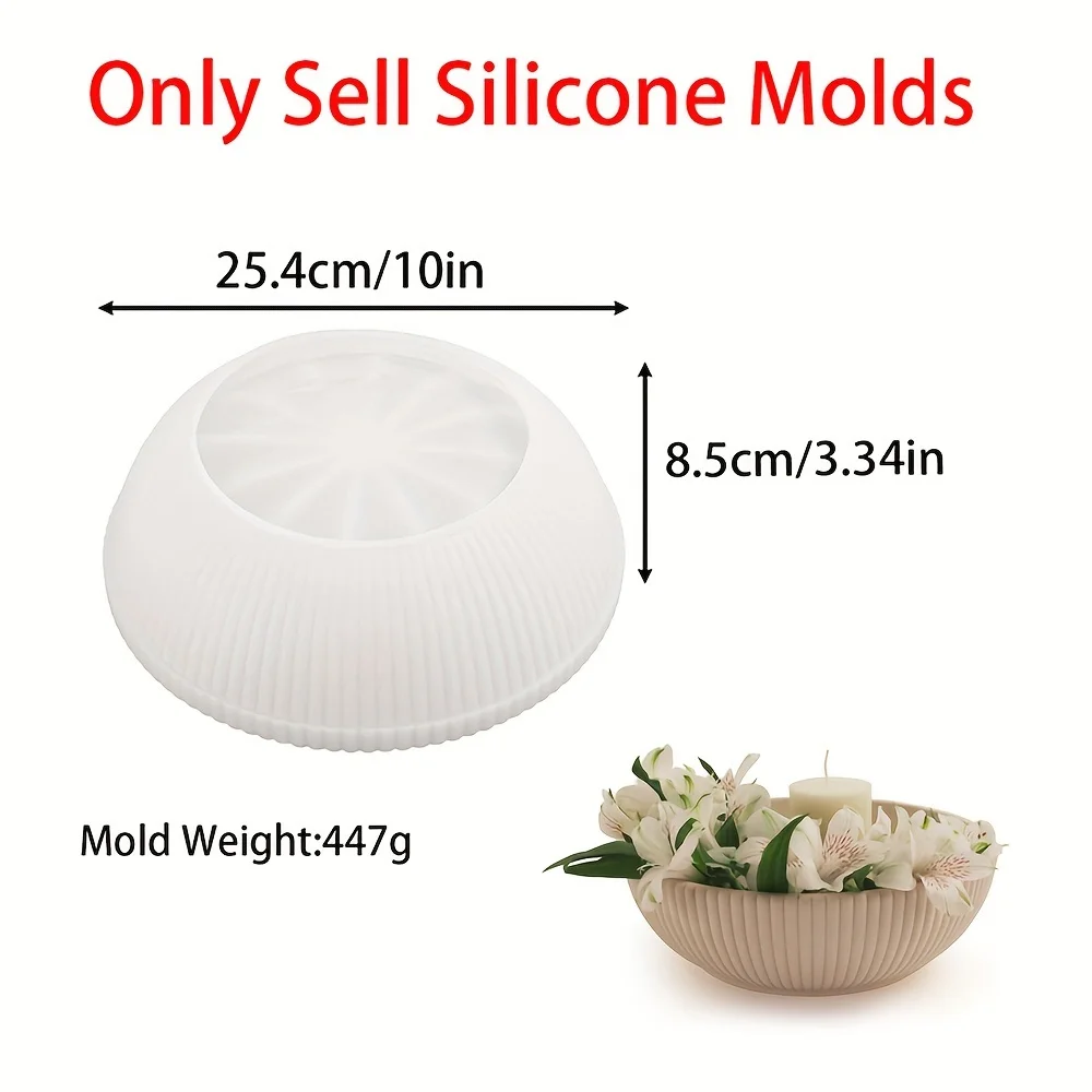 1 Ring Silicone Mould for Epox - Succulent Planter Pot avaliação e preço